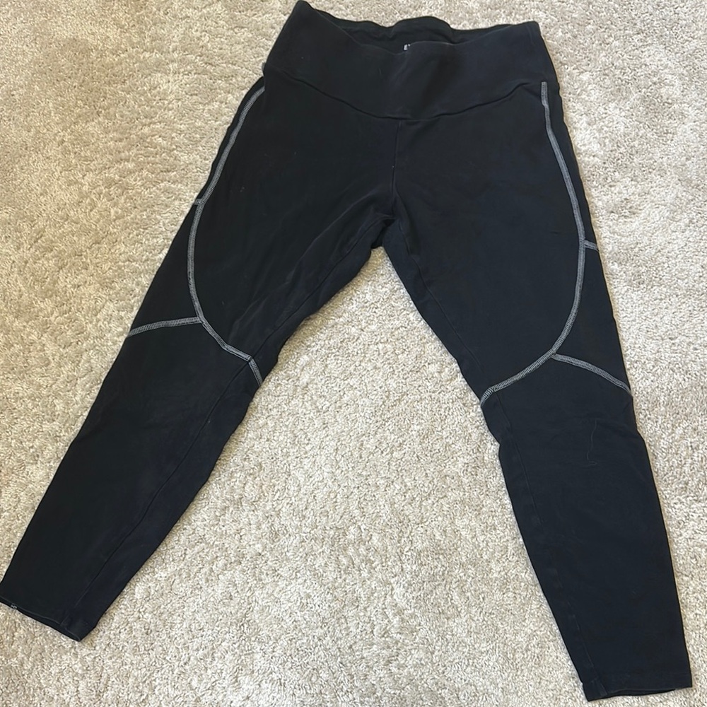 Express Black and Gray Women's Pants